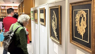 Berlin'de "Yazı ile Ahşabın Buluşması" sergisi açıldı