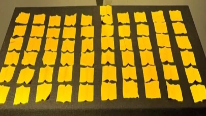 Kağıda emdirilmiş 70 parça halinde 448 bin doz sentetik uyuşturucu bulundu