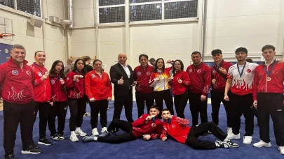 Milli sporculardan Litvanya’da madalya yağmuru