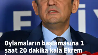 Özgür Özel : Ön seçim için 5 bin 960 sandık kurulacak