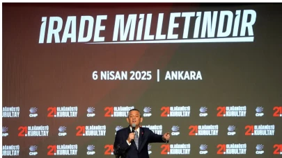 CHP Genel Başkanı Özgür Özel : "İrade Milletindir"