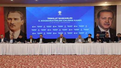 AK Parti İl Koordinatörleri Çalışma Kampı Kızılcahamam'da başladı