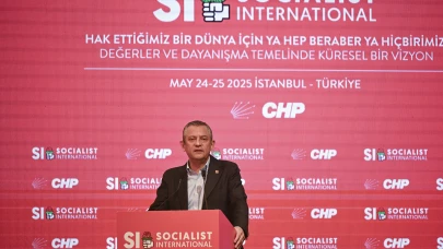 Özgür Özel: Filistin'e destek devam edecek, dünya barışı için kararlıyız
