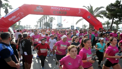 Karşıyaka’da 36. Zübeyde Hanım koşusu coşkusu