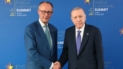 Erdoğan ve Merz Tiran'da buluştu: Türkiye-Almanya ilişkileri masada