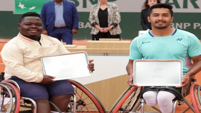 Milli Tenisçi Ahmet Kaplan’dan Roland Garros’ta ikincilik başarısı