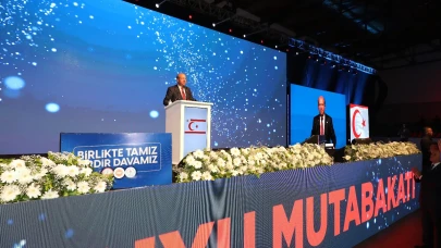 KKTC'deki koalisyon hükümeti partilerinden  Cumhurbaşkanı Tatar'a tam destek