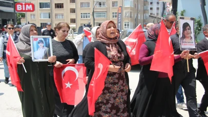 Van'da aileler kaçırılan evlatları için eylemlerine devam ediyor
