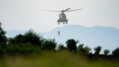 Müşterek arama kurtarma tatbikatı'nda 6 dağcıya kurtarma operasyonu