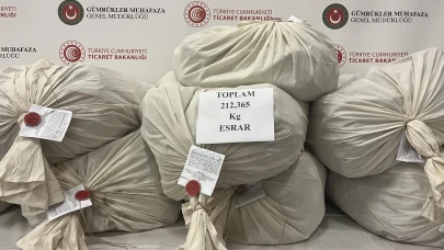 Kapıkule Sınır Kapısı’nda 212 kilo 365 gram uyuşturucu ele geçirildi