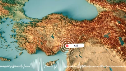 Adana'da 4,5 büyüklüğünde deprem: Can ve mal kaybı yok