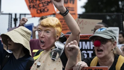 Washington D.C.'de Trump karşıtı "No Kings" protestosu