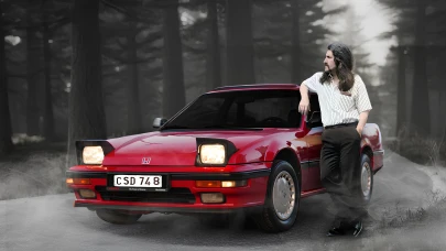 Barış Manço'nun ikonik otomobili Marmara Park'ta hayranlarıyla buluşuyor