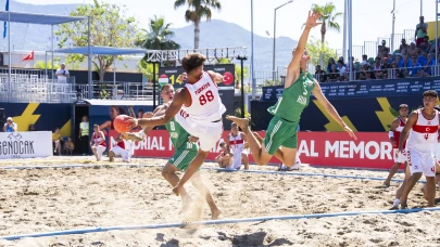 17 Yaş Altı EHF Avrupa Plaj Hentbol Şampiyonası Alanya’da başladı