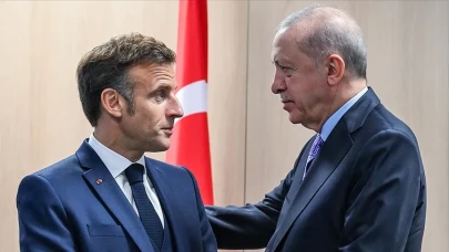 Erdoğan ve Macron'dan Gazze üzerindeki insani krizle ilgili kritik görüşme