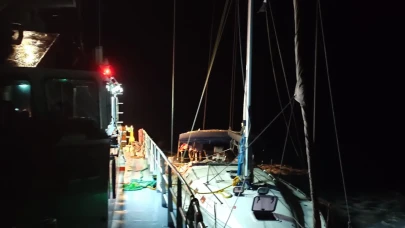 Muğla'da arızalanan teknedeki 6 kişi kurtarıldı