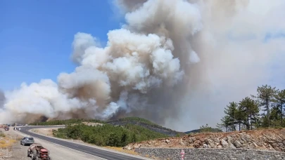 Bursa'da orman yangını kontrolden çıkıyor: Tahliyeler başladı, bakan uyardı