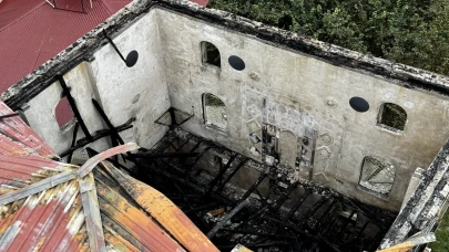 Altınordu'da cami yangını: Merkez Camisi kullanılamaz hale geldi