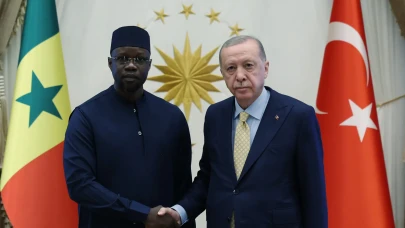 Cumhurbaşkanı Erdoğan, Senegal Başbakanı Sonko'yu ağırladı