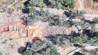 Marmaris'teki Kedreai Antik Kenti'nde 2025 kazı çalışmaları devam ediyor