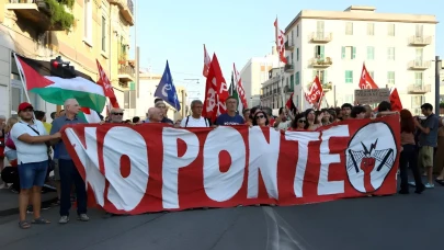 Sicilya'da dev köprüye karşı dev protesto: Çevre, deprem ve mafya endişeleri