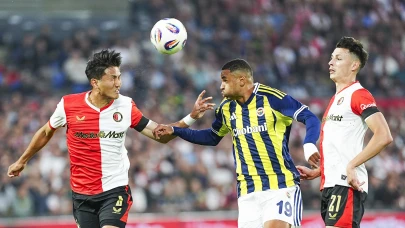Feyenoord, Fenerbahçe'yi 1-0 geçerek avantaj sağladı
