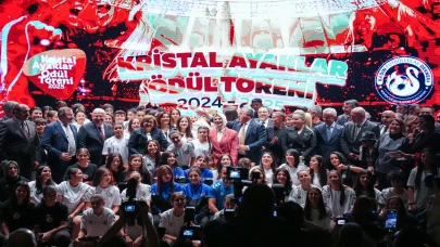 “Kristal Ayaklar” töreninde kadın futboluna destek mesajı