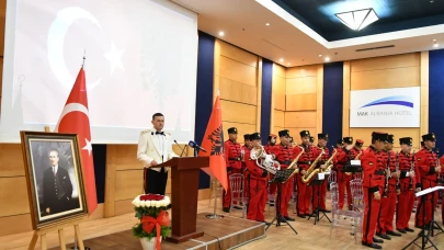 Tiran'da 30 Ağustos Zafer Bayramı ve Türk Silahlı Kuvvetleri Günü kutlandı