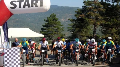 Karabük'te 15. Uluslararası Yenice Kupası Dağ Bisikleti Yarışları yapıldı