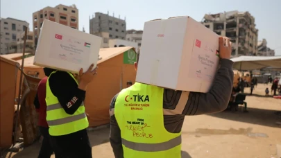 TİKA’dan Gazze’ye gıda, sağlık ve kalkınma desteği