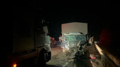 Bilecik'te trafik kazası 1 ölü 2 yaralı