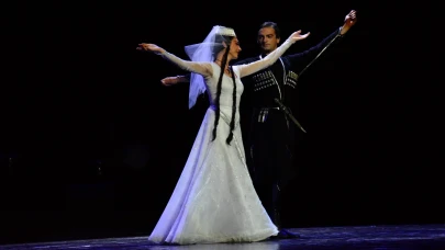 Gürcistan Ulusal Balesi 80. yılında İstanbul'da