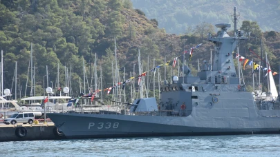 Marmaris'te TCG Bora Hücumbotu ziyarete açıldı