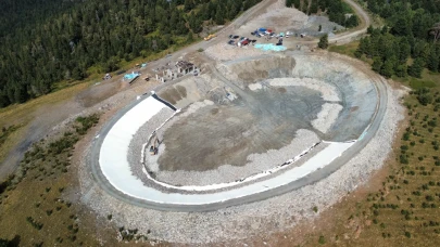 Sarıkamış Kayak Merkezi'ne suni karlama sistemi ile kayak sezonu uzatılıyor