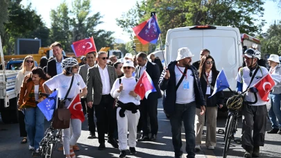 Avrupa Hareketlilik Haftası kapsamında başkentliler yürüdü