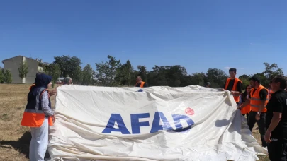 Ağrı'da AFAD gönüllüleri yarıştı: Afet anında hayat kurtarma becerileri test edildi