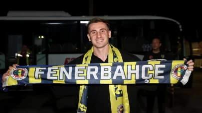 Kerem Aktürkoğlu, Fenerbahçe'ye transfer için İstanbul'a geldi