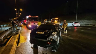 Sultangazi'de korkutan kaza: Lüks otomobilin sürücüsü olay yerinden kaçtı
