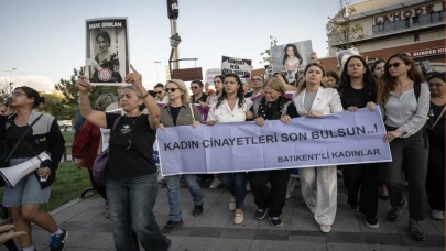 Başkentte kadın cinayetlerine karşı protesto ve dayanışma yürüyüşü