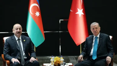 Cumhurbaşkanı Erdoğan, Çin'de  Aliyev ile  görüştü
