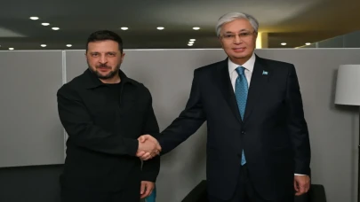 Kazakistan Cumhurbaşkanı Tokayev, New York’ta Zelenskiy ile görüştü