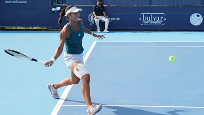 Samsun'da Uluslararası WTA 125 Tenis Turnuvası başladı