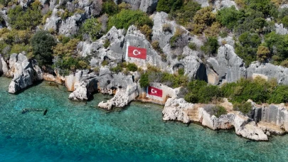 Antalya'nın gizli cenneti: Hamidiye Koyu'nda tarih ve doğa bir arada