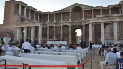 Manisa Büyükşehir Belediye Meclisi Sardes Antik Kenti’nde buluştu