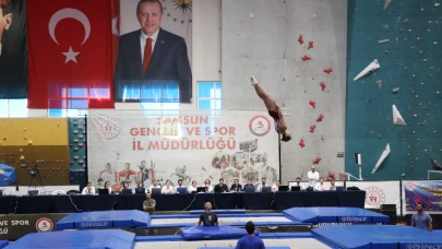 Trampolin Cimnastik Şampiyonası sona erdi: Dereceye girenler belli oldu