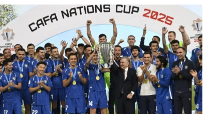 Özbekistan tarih yazdı: CAFA Uluslar Kupası'nda Şampiyonluk sevinci