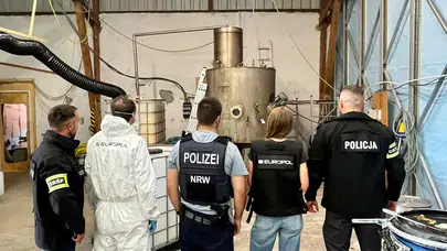 Europol destekli operasyonda amfetamin üretim ağına darbe