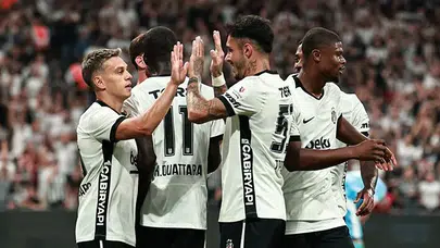 Beşiktaş, Erzurumspor'u 3-0 mağlup etti