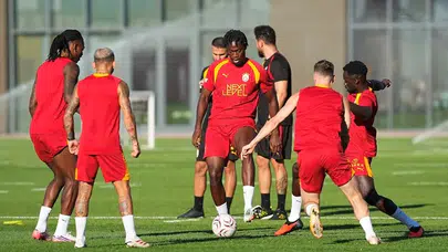 Galatasaray Kocaelispor maçına Kemerburgaz'da yoğun hazırlık yapıyor