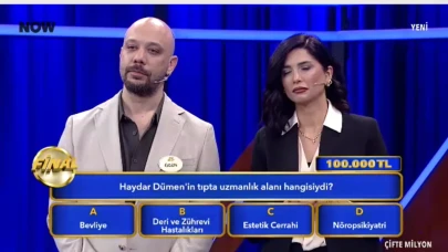 Çifte Milyon'da Haydar Dümen'in uzmanlık alanı sorusu sosyal medyada gündem oldu